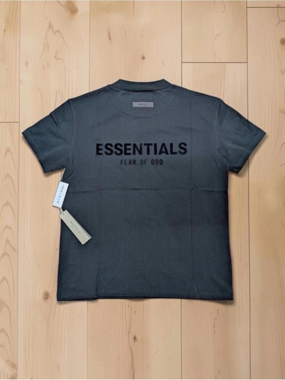 ESSENTIALS Men's Short Sleeve Crewneck T-Shirt - Stretch Limk - Picture 2 of 6